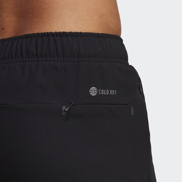 ADIDAS PERFORMANCE Slimfit Sportbroek in Zwart