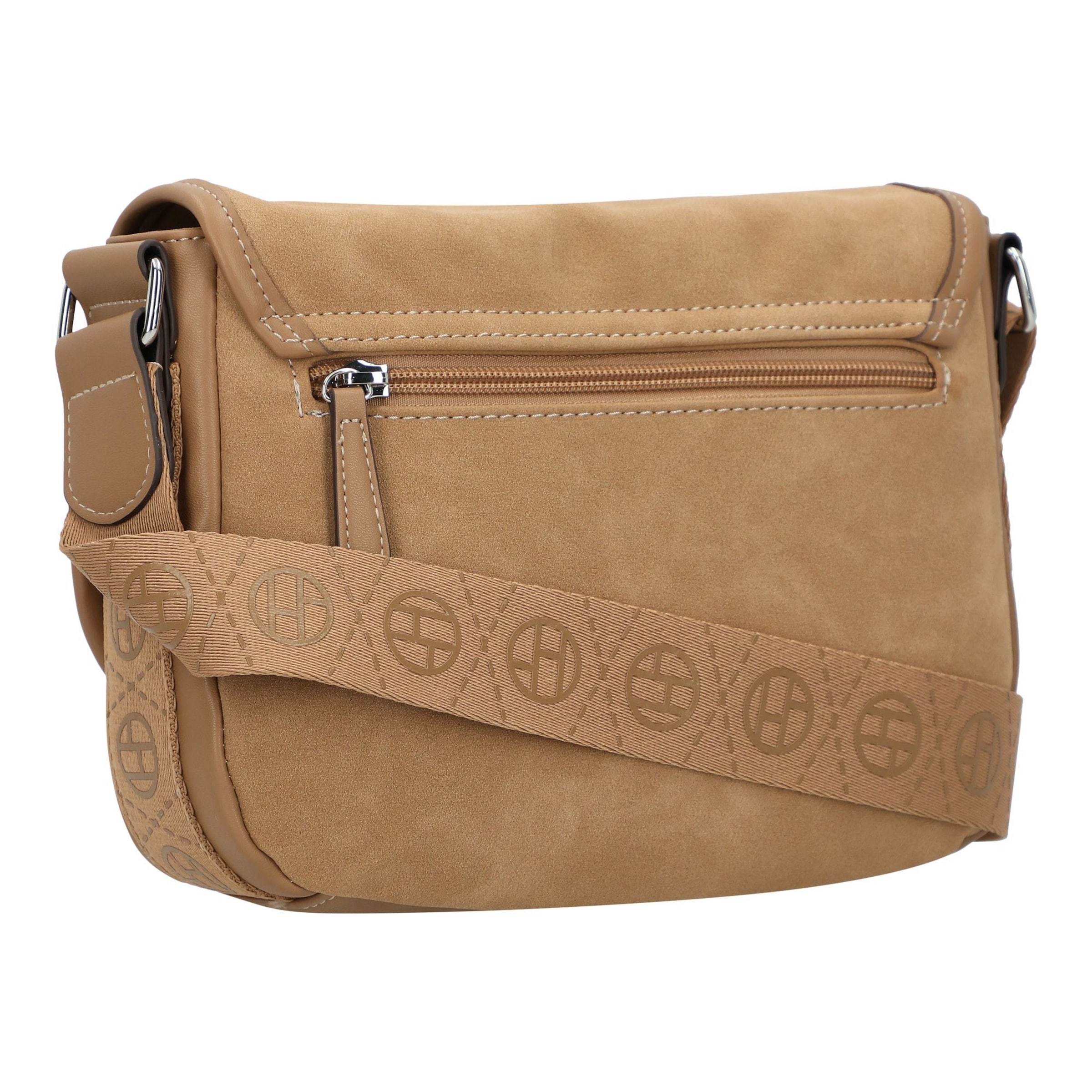 TOM TAILOR Handbag in Brown