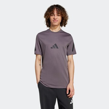 Maglia funzionale 'Z.N.E.' di ADIDAS SPORTSWEAR in lilla: frontale