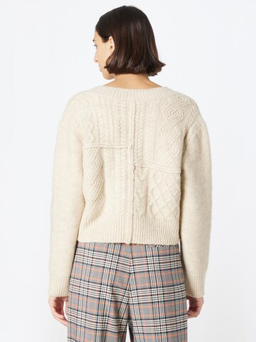 VILA Sweater 'Viri' in Beige