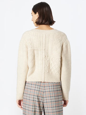 VILA Sweater 'Viri' in Beige