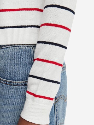 Tommy Jeans - Cárdigan 'TJW ESSENTIAL CREW N DW0DW20976' en blanco