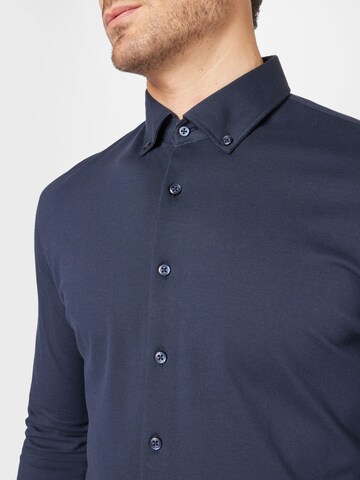 BRAX Regular fit Business Shirt 'Daniel' in Blue