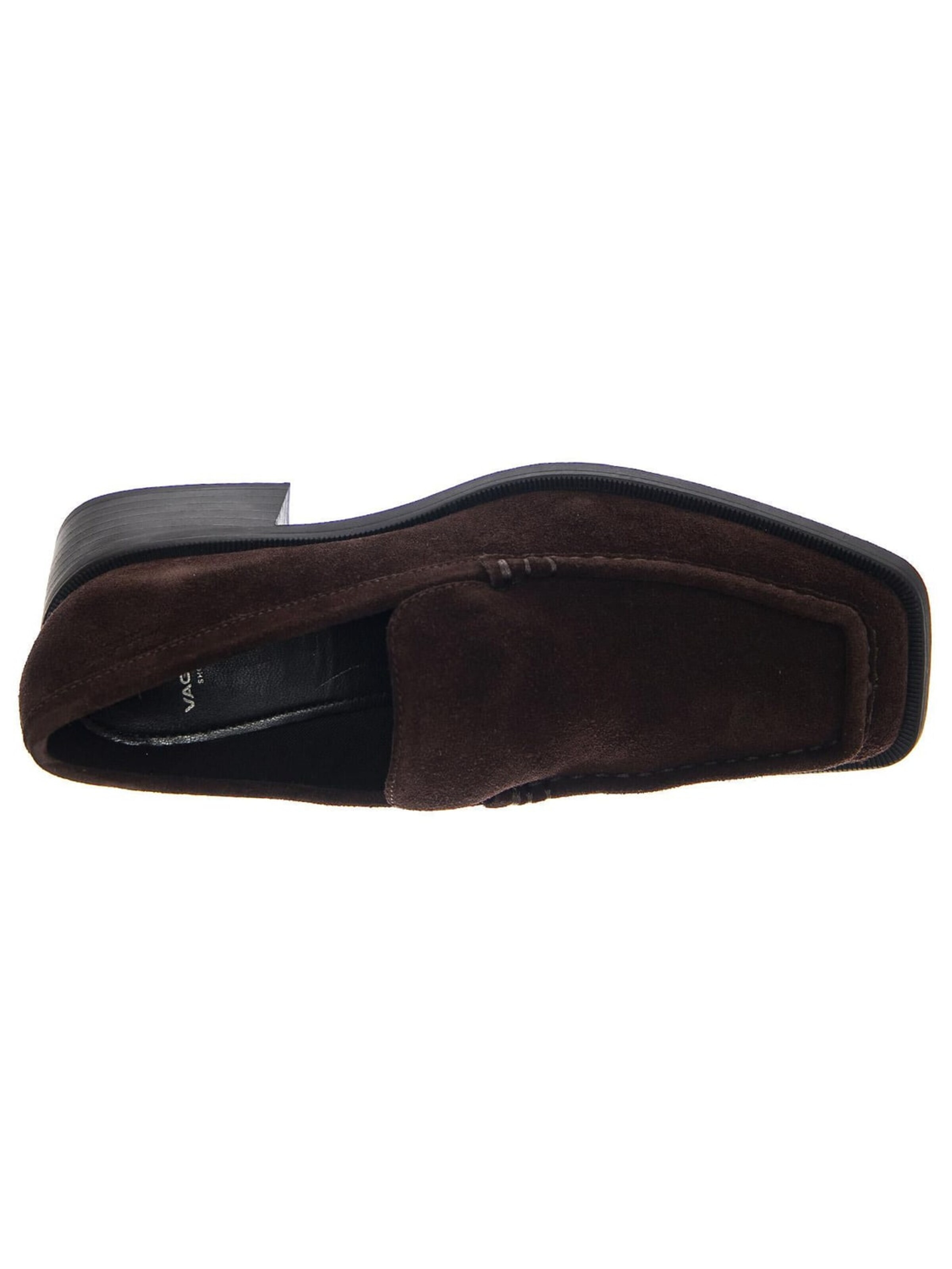 Vagabond Mokasyny 'Blanca Cow Suede Espresso Shoes Loafer' w kolorze brązowy
