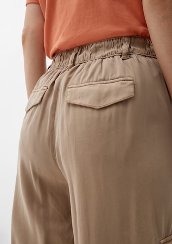 s.Oliver Tapered Hose in Beige