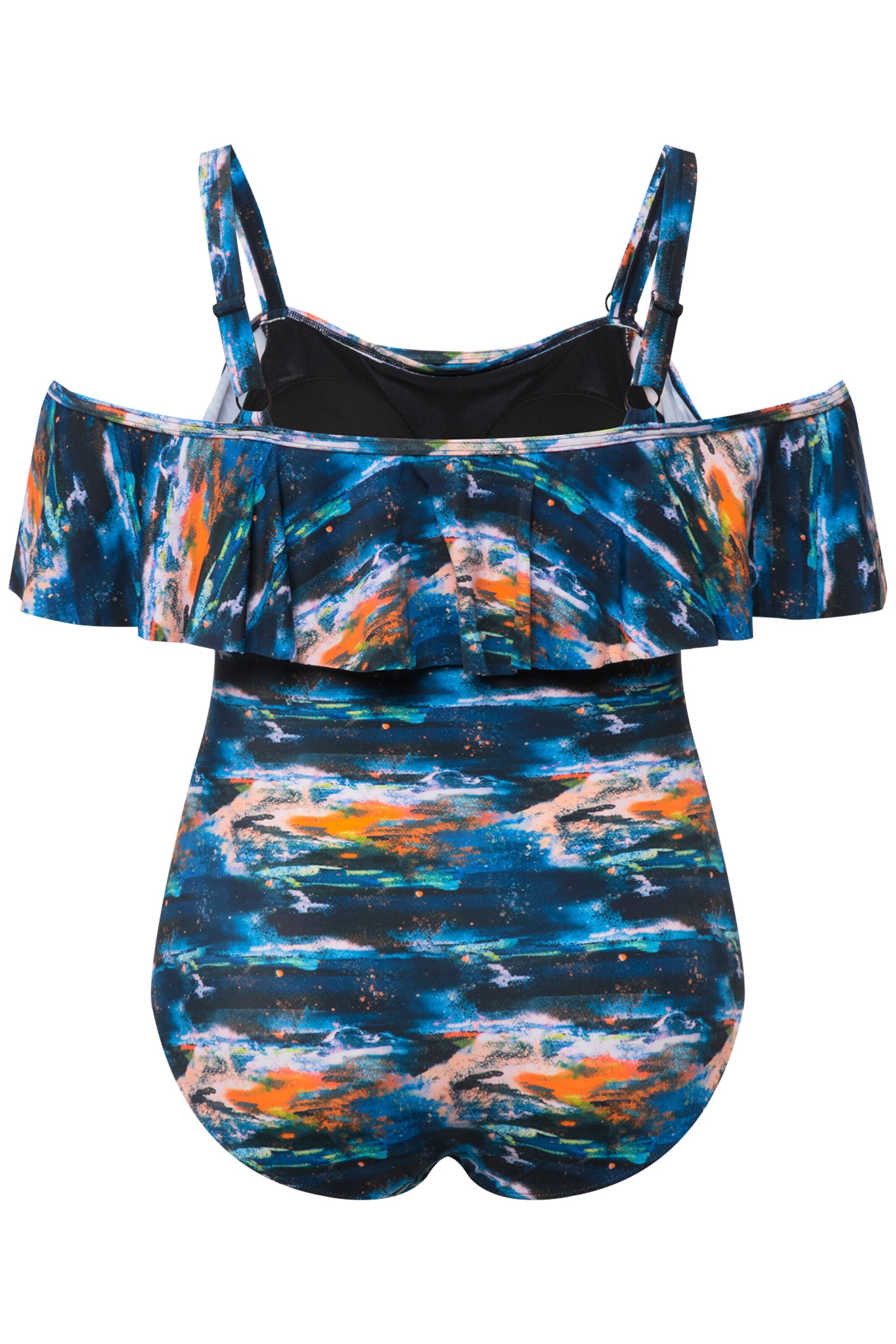 Ulla Popken Swimsuit in Blue