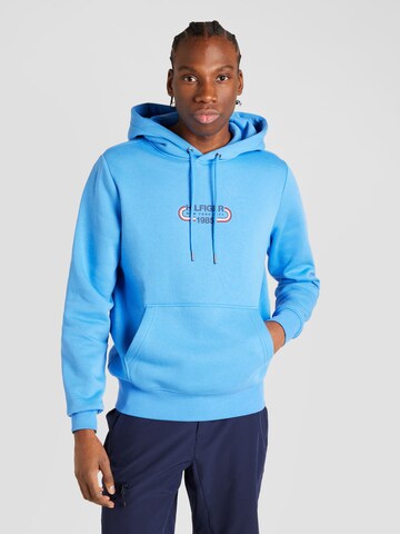 Sweat-shirt TOMMY HILFIGER en bleu : devant