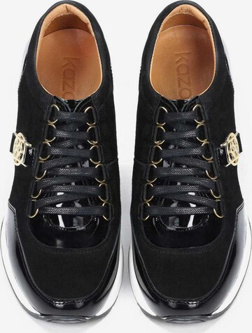 Kazar Athletic Lace-Up Shoes in Black