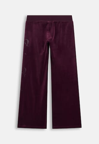 regular Pantaloni 'OLD GOTHIC' di Juicy Couture in rosso