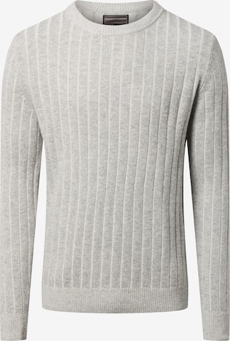 Finshley & Harding Trui in Grijs: voorkant
