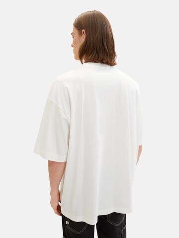 TOM TAILOR DENIM T-Shirt in Weiß