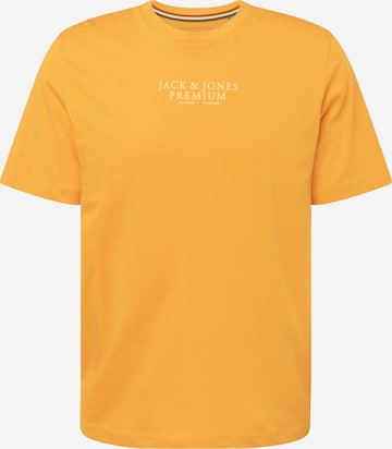 JACK & JONES قميص 'ARCHIE' بلون أصفر: الأمام