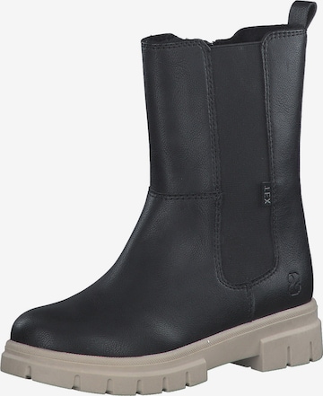 s.Oliver Boot in Black: front