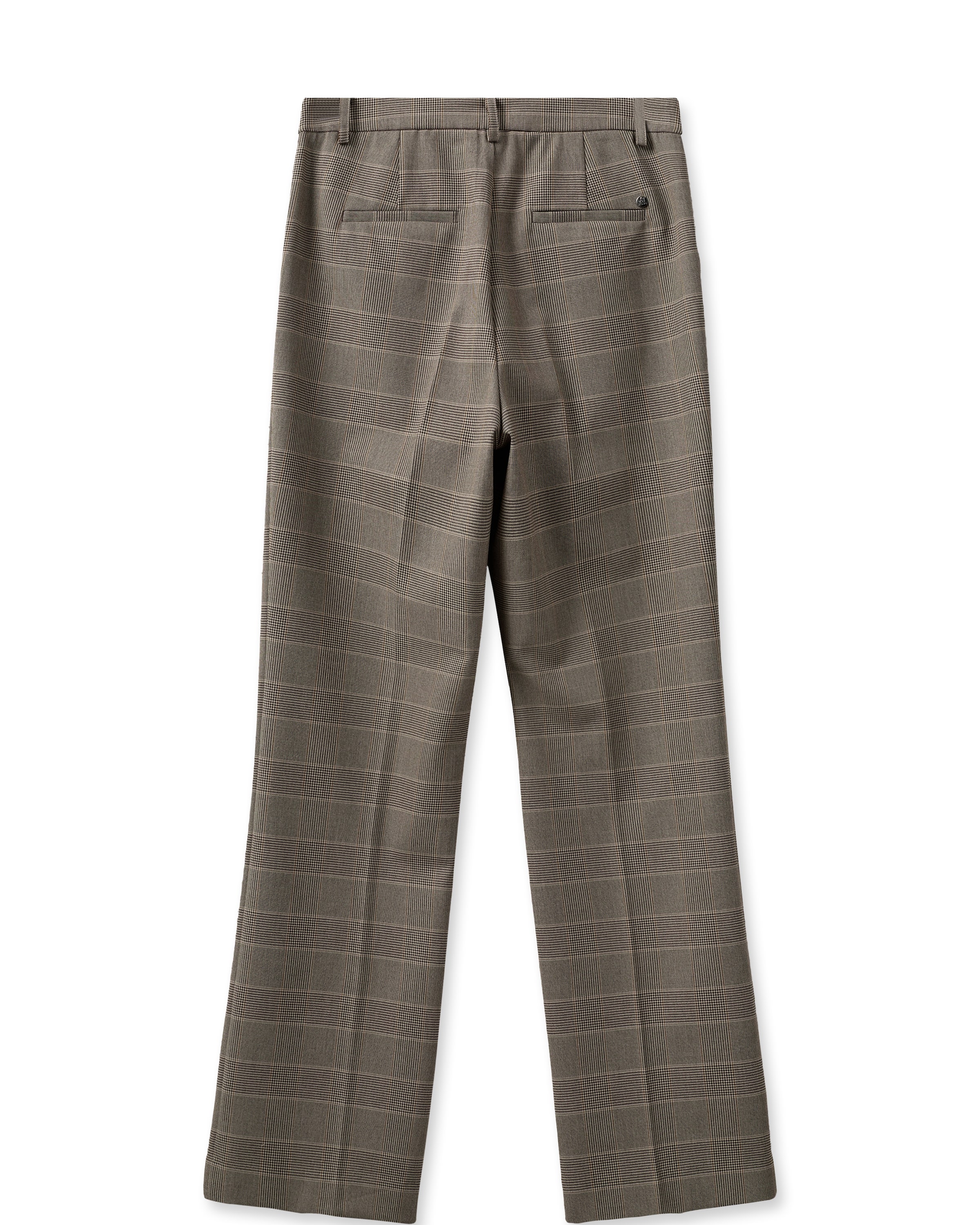 MOS MOSH Regular Pleated Pants in Brown