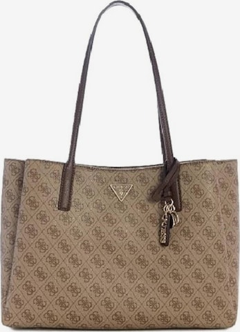 GUESS Schultertasche 'Noelle II' in Braun: Vorderseite