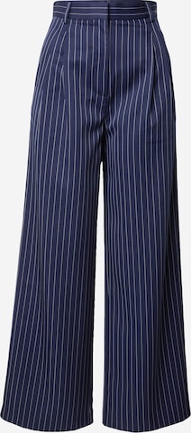 Dorothy Perkins - Pierna ancha Pantalón plisado en azul: frente