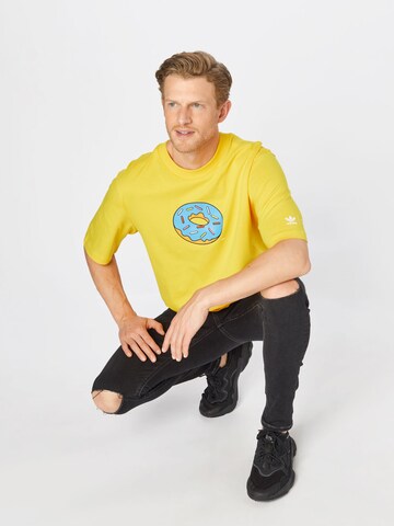 ADIDAS ORIGINALS T-Shirt in Gelb