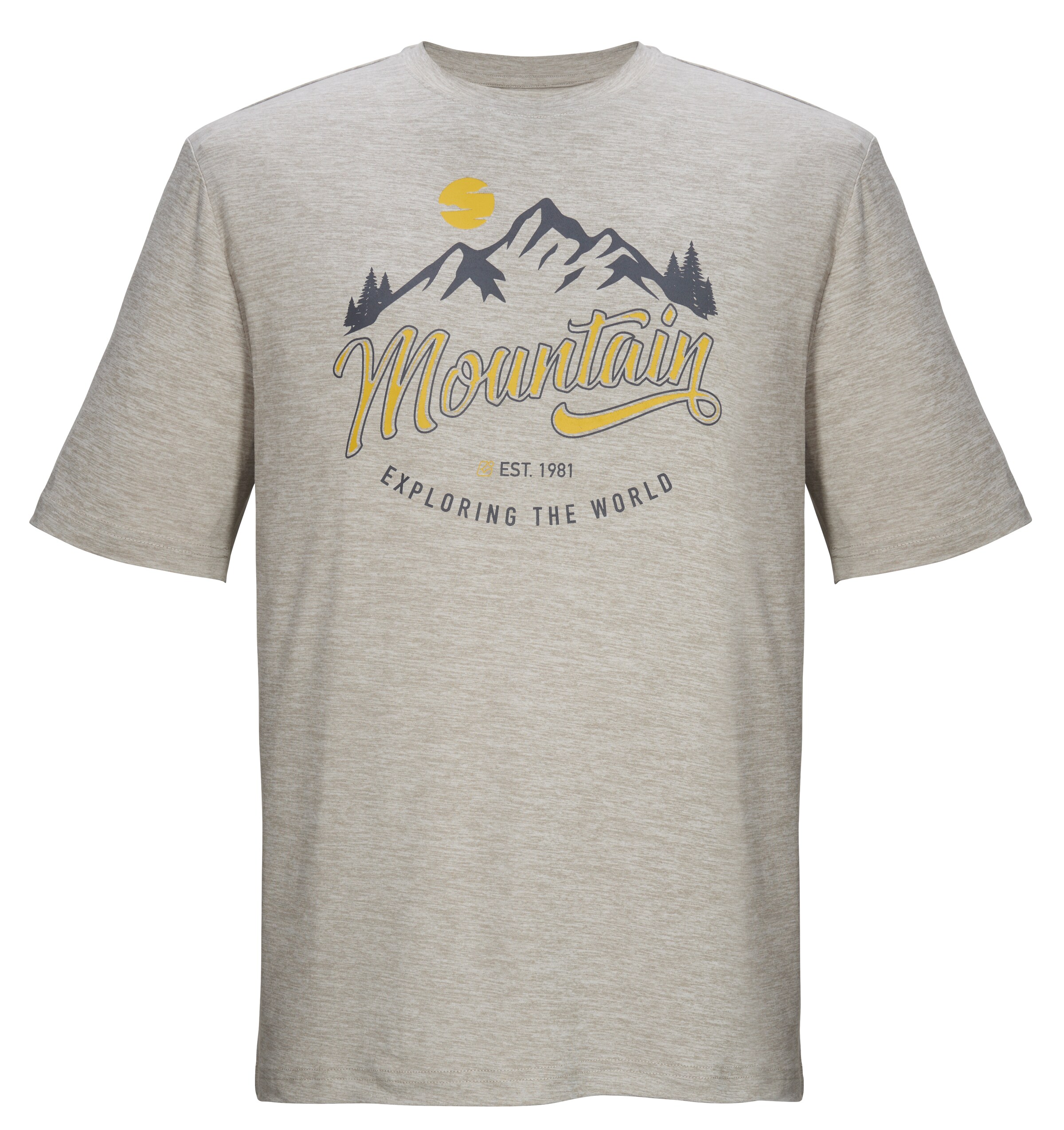 KILLTEC Performance Shirt in Grey: front