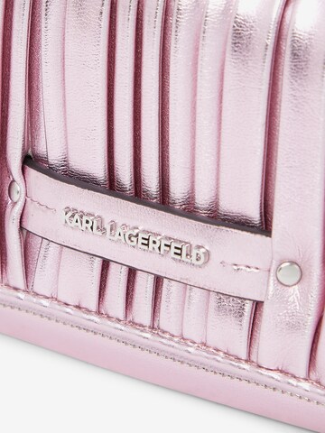 Pochette Karl Lagerfeld en rose