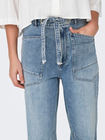 ONLY Loosefit Jeans 'COOPER' i blå