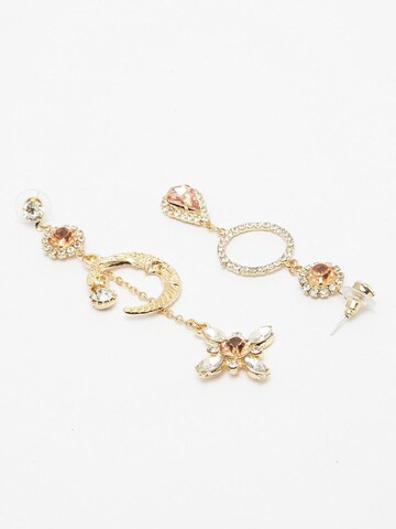 AVANT-GARDE PARIS Ohrringe 'Ceciliama' in Gold: Vorderseite