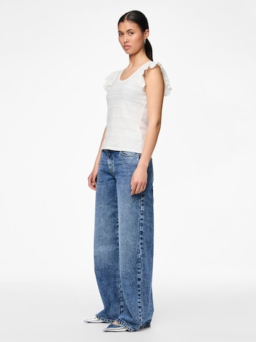 PIECES Top 'PCKelma' in White