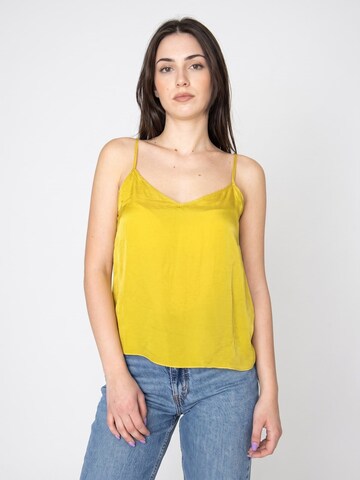 Alessia Santi Top 'Canotta 311SD45091' in Yellow: front