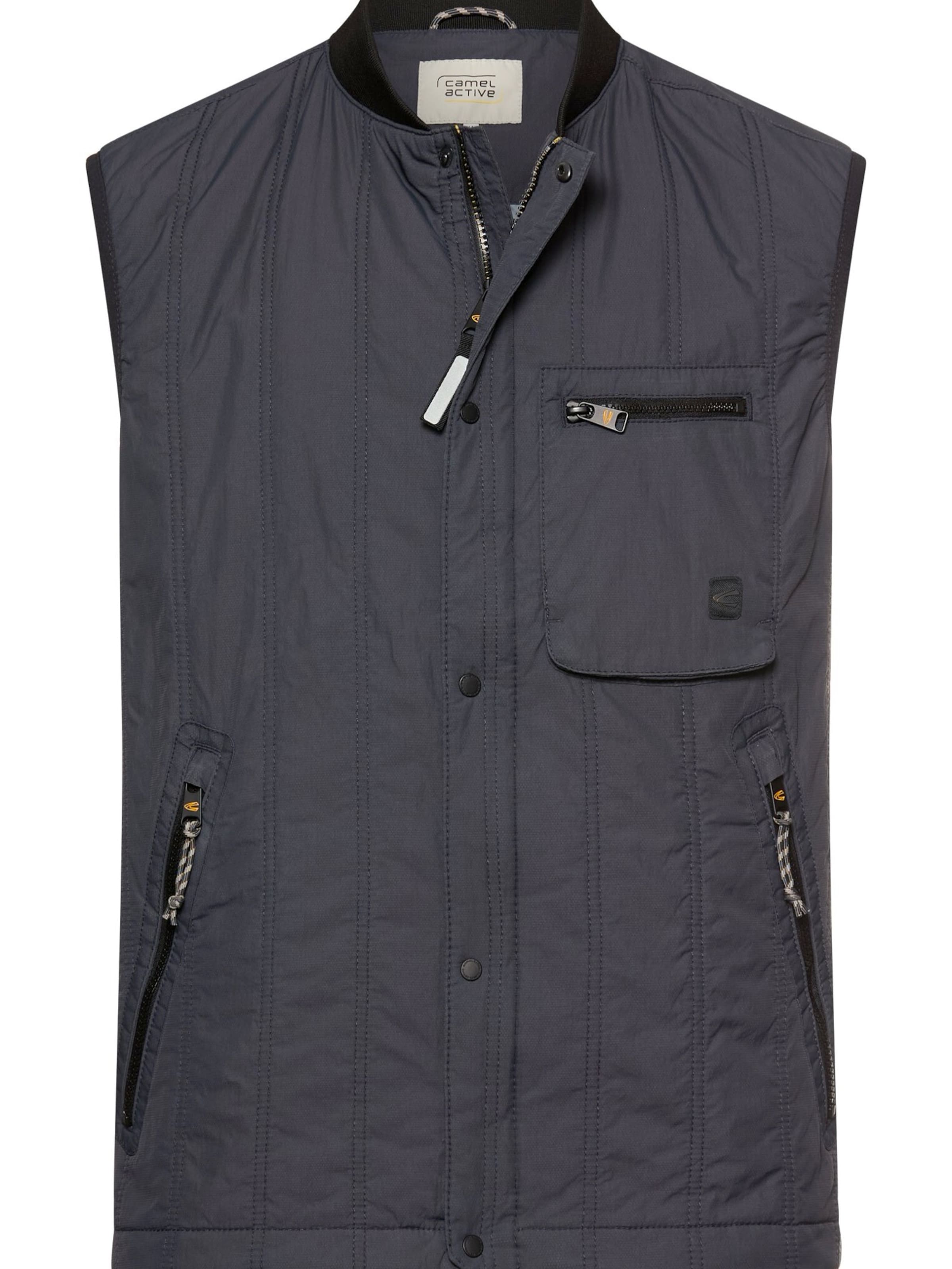CAMEL ACTIVE Жилетка в Синий: спереди