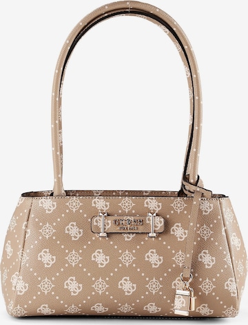 GUESS Schoudertas 'Carrie' in Grijs: voorkant