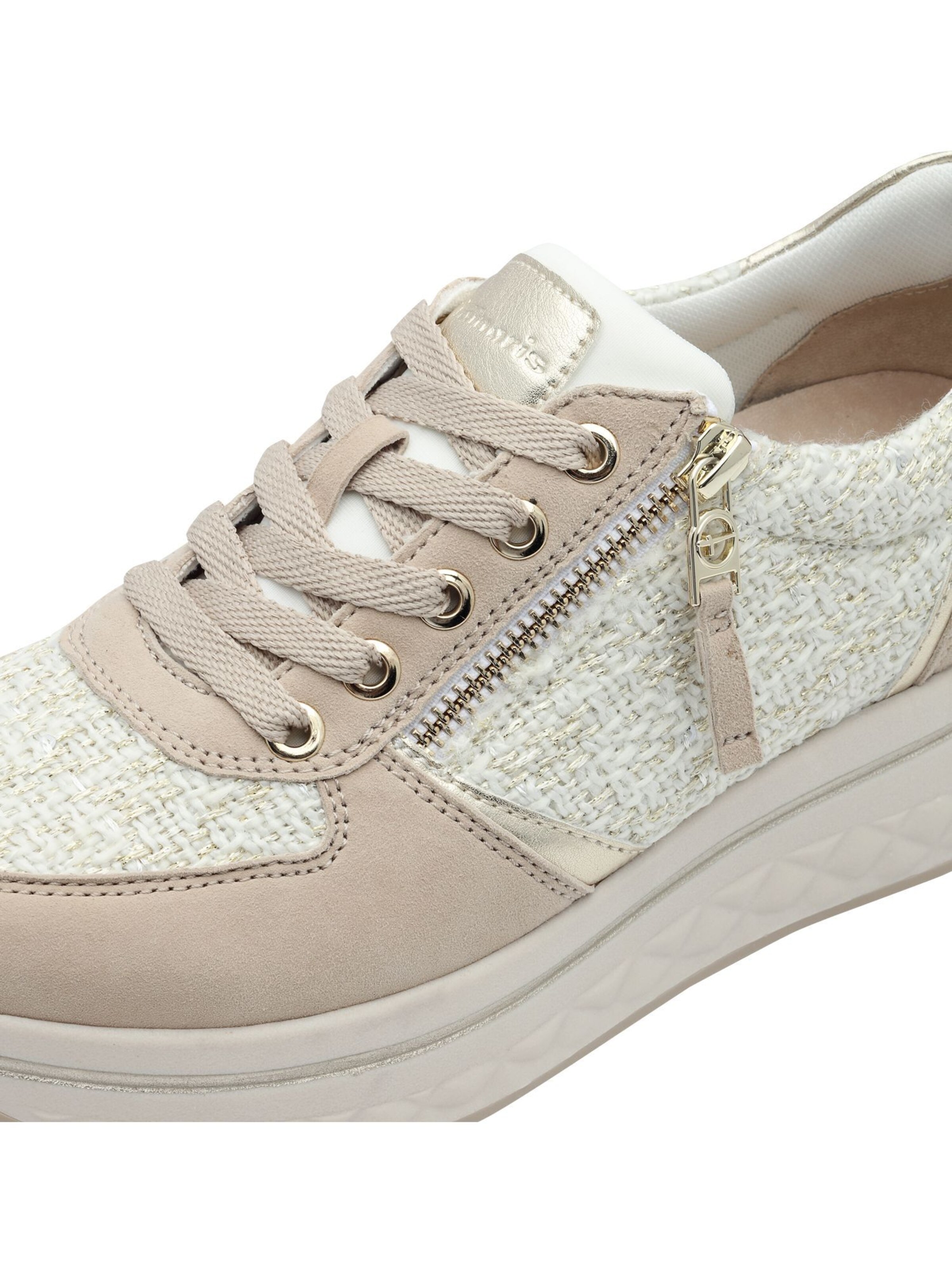 Baskets basses Tamaris en beige