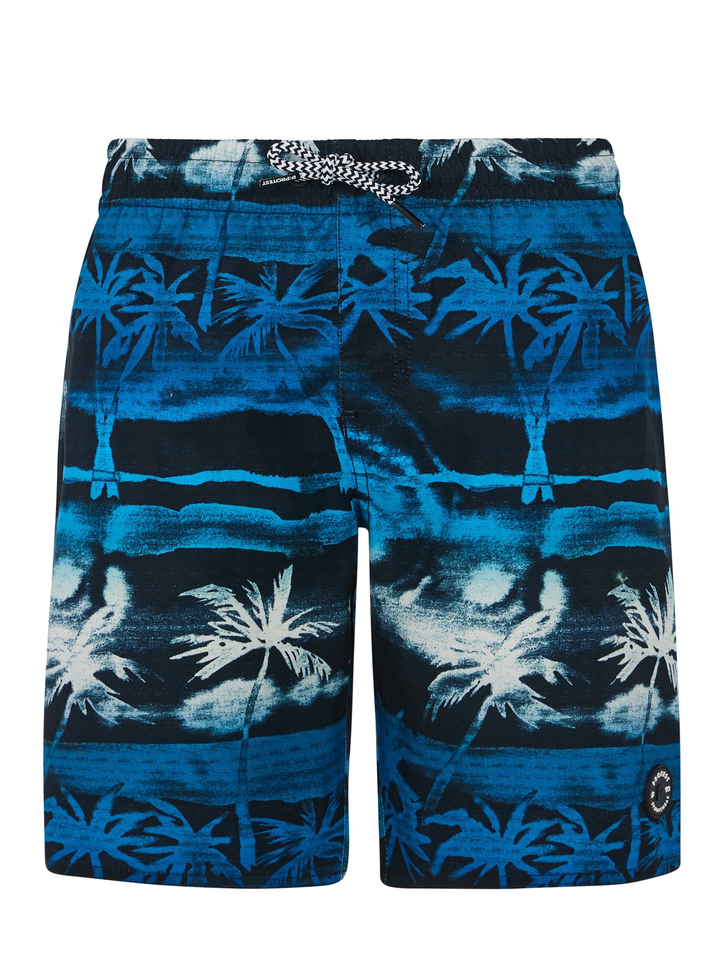 PROTEST Zwemshorts 'PRTStones JR' in Blauw: voorkant