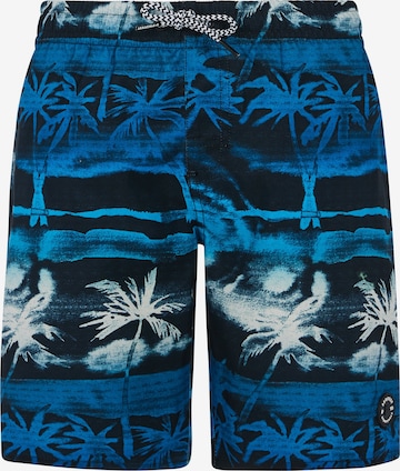 PROTEST Zwemshorts 'PRTStones JR' in Blauw: voorkant