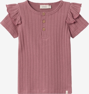 T-Shirt NAME IT en rose : devant