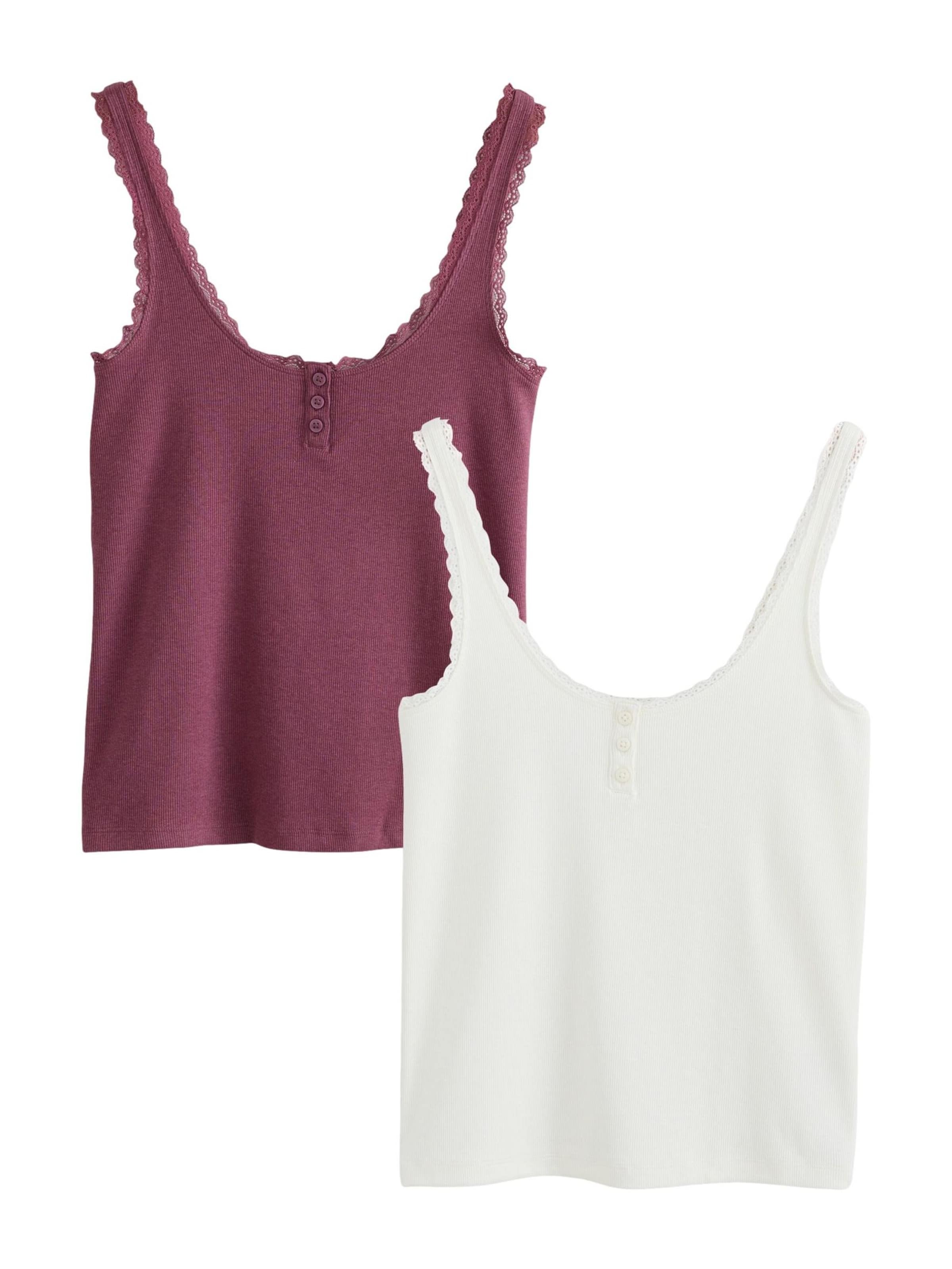 Chemise de nuit Next en rouge : devant