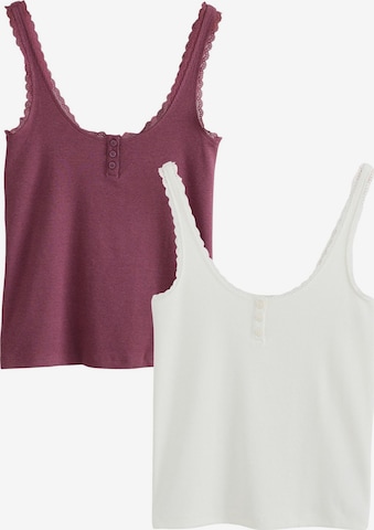 Camicia da notte di Next in rosso: frontale