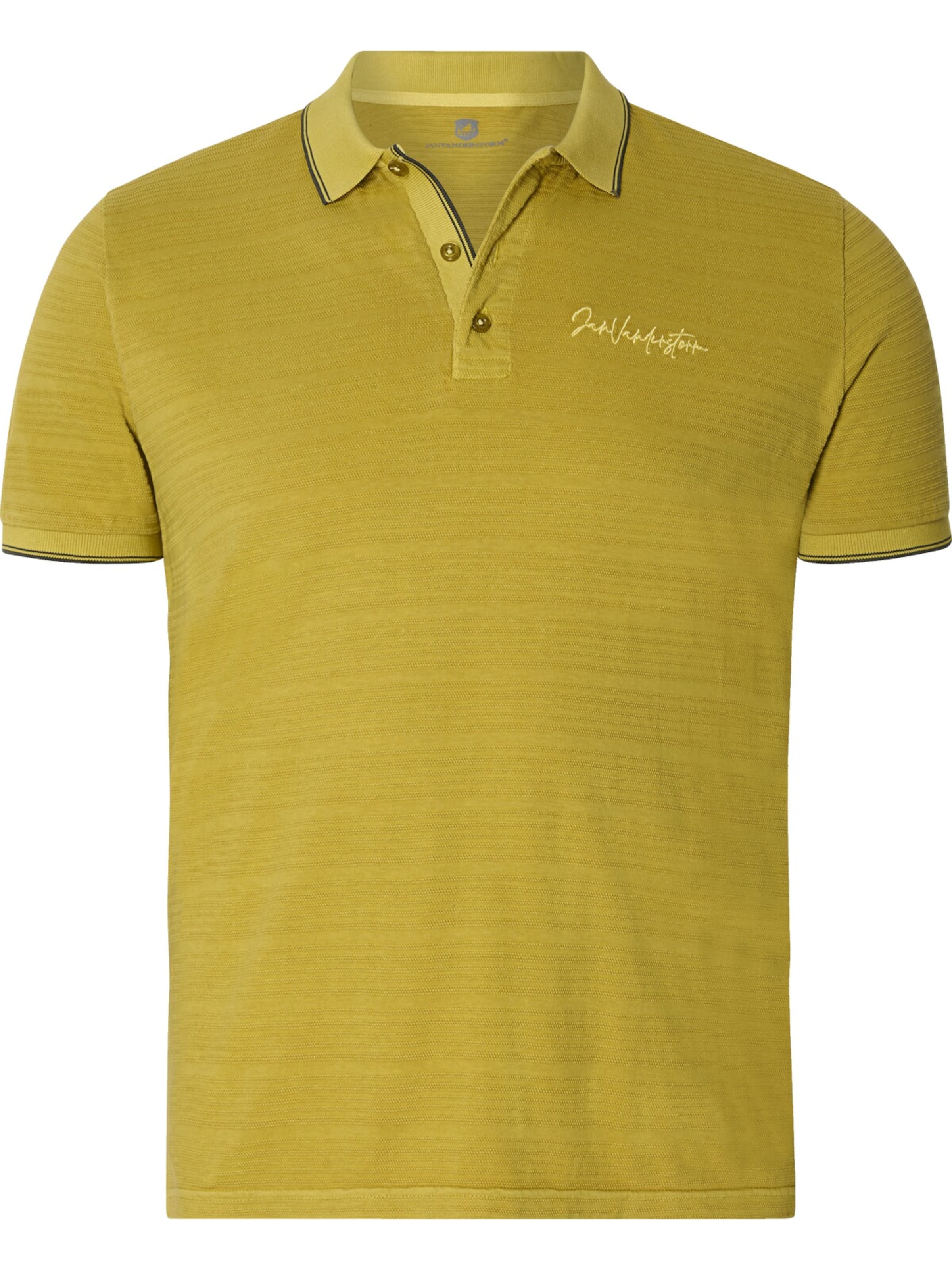 Jan Vanderstorm Shirt 'Wernhard' in Yellow: front