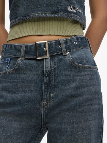 évasé Jean KARL LAGERFELD JEANS en bleu