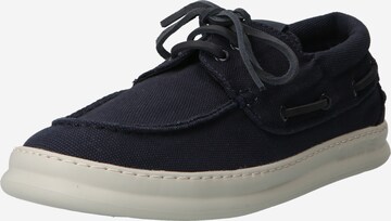 CAMPER Moccasin in Blue: front