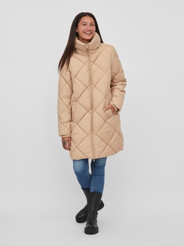 VILA Winter coat 'Adaya' in Beige: front