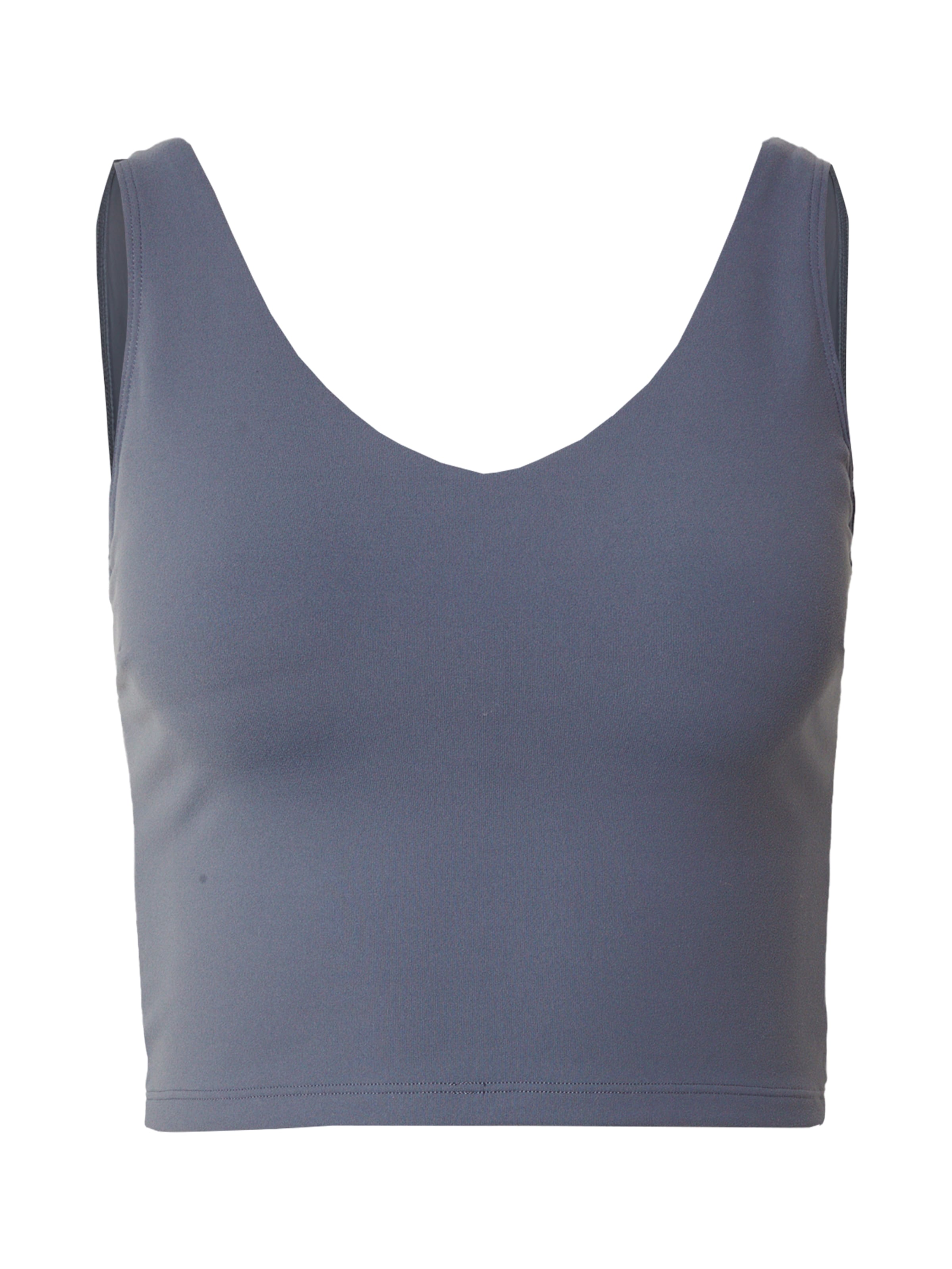 Aim'n Õlapaelteta topp Spordirinnahoidja 'Sense', värv sinine: eest vaates