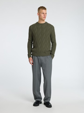 SELECTED Trui in Groen