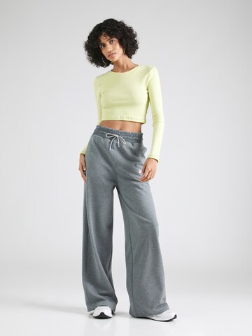 BOSS Wide Leg Hose 'Elasie' in Grau