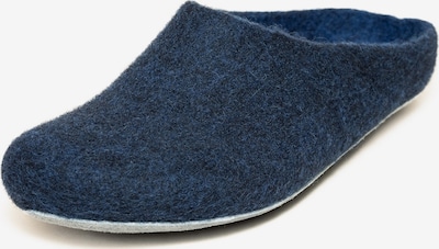 MagicFelt Hausschuh 'Filzpantoffel AP 701' in nachtblau, Produktansicht