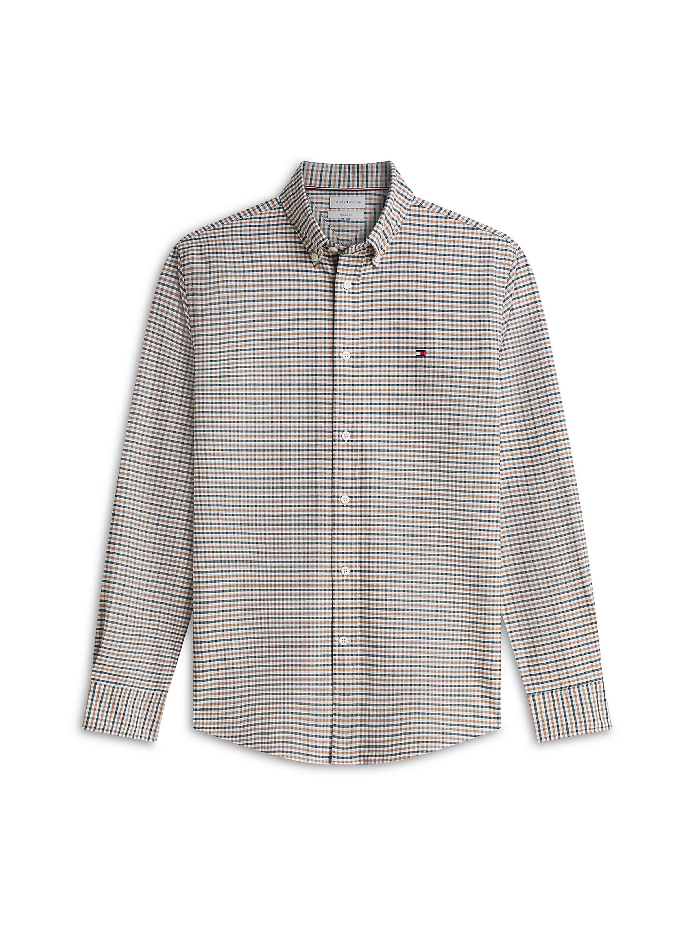 TOMMY HILFIGER - Camisa 'Heritage' em mistura de cores: frente