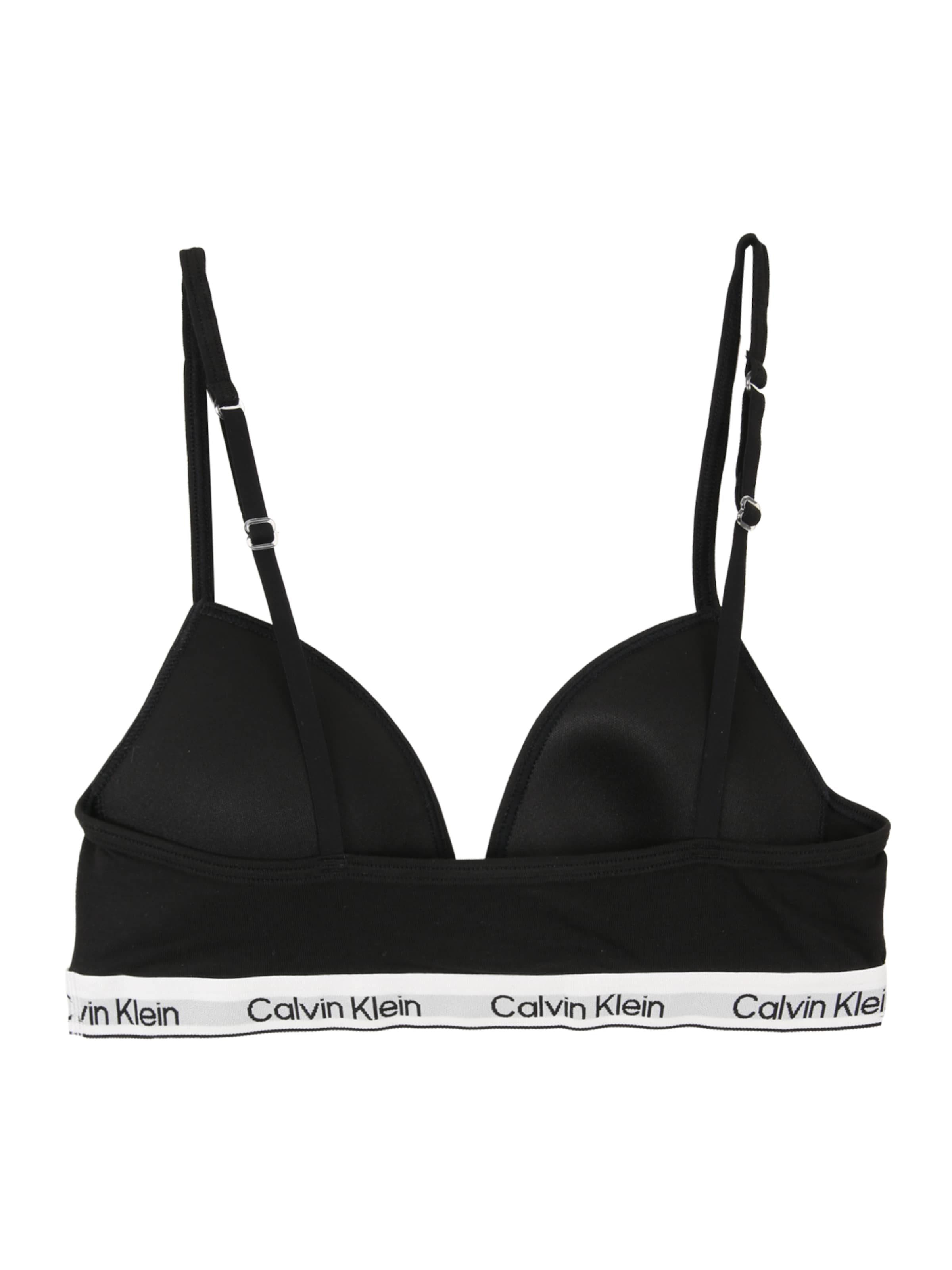 Calvin Klein Underwear Trojúhelníková Podprsenka – černá