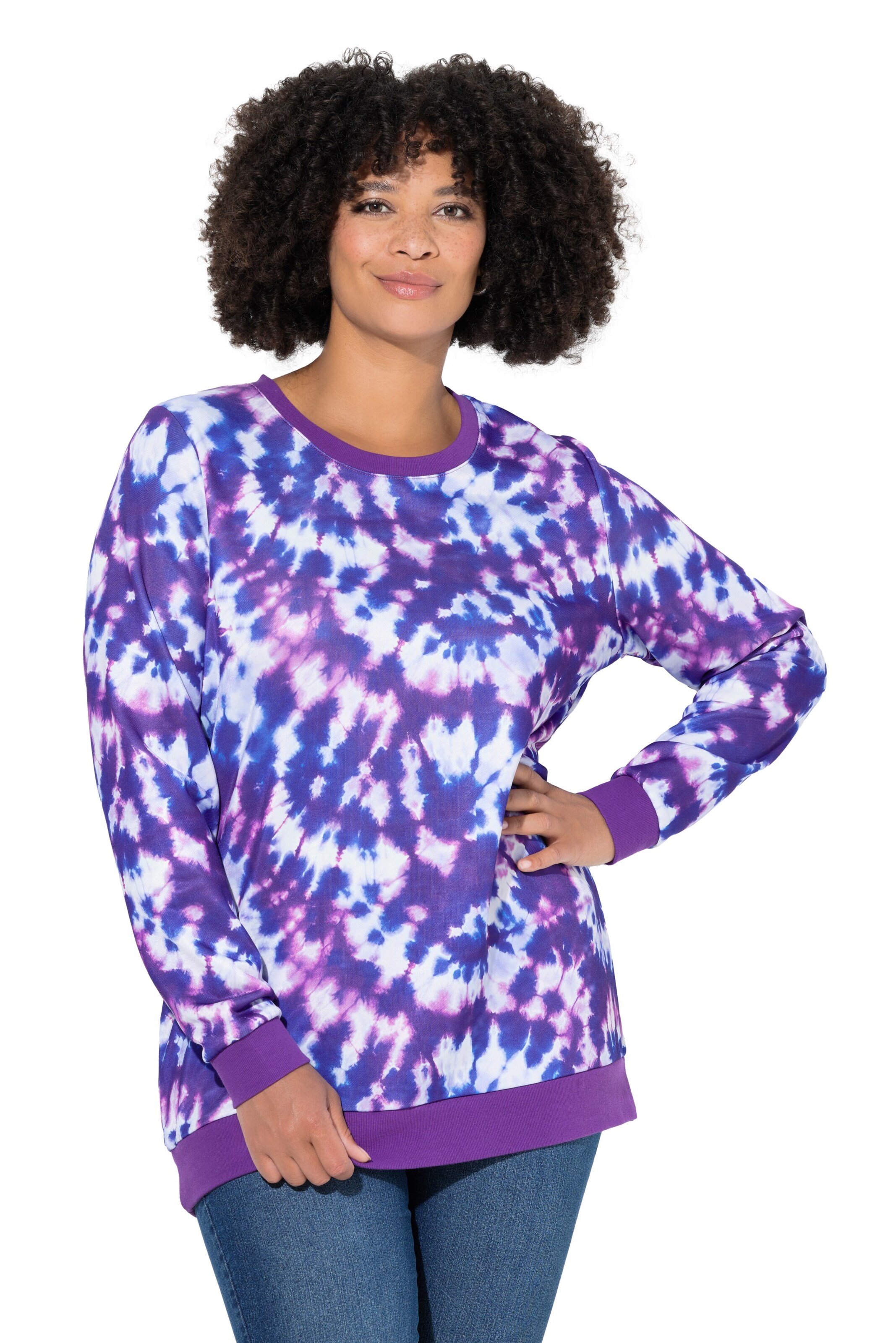 Angel of Style Sweatshirt in Blau: Vorderseite