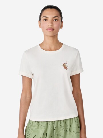 ETAM - Camiseta para dormir en beige: frente