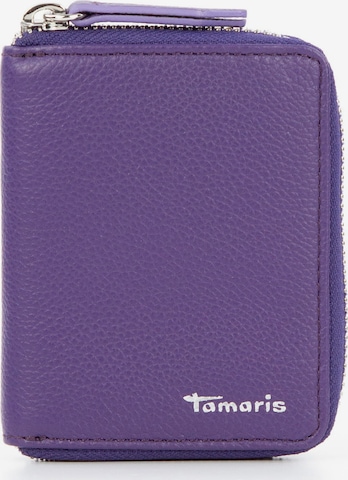 TAMARIS Wallet 'Amanda' in Purple: front