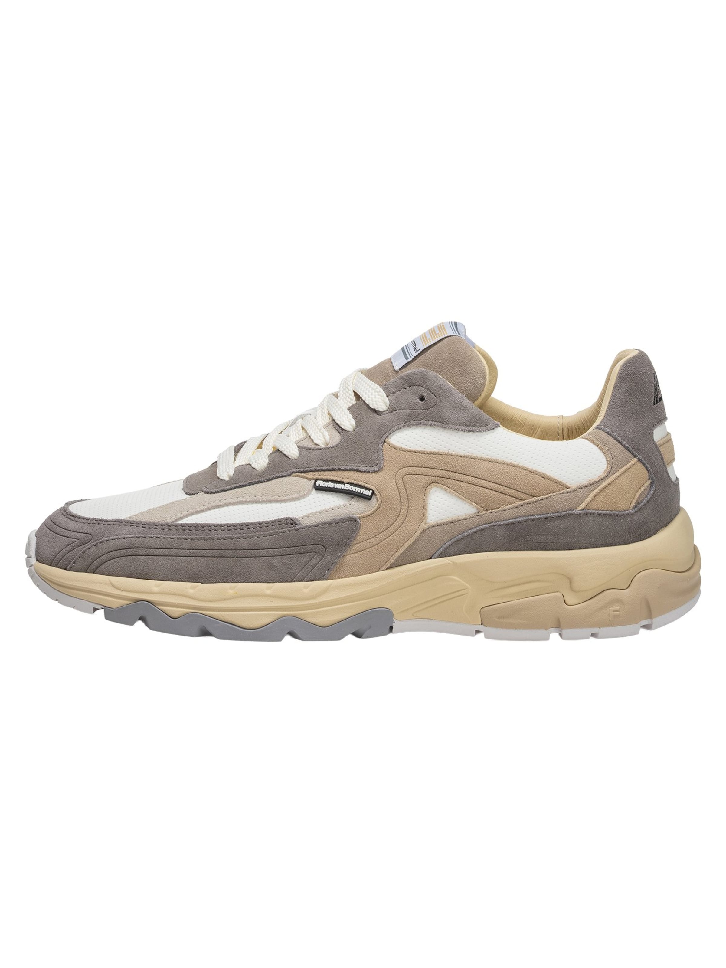Sneaker bassa 'De Rezer 02' di Floris van Bommel in grigio: frontale