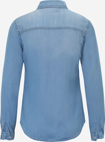 Vila Petite Bluse in Blau